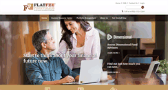 Desktop Screenshot of flatfeeportfolios.com